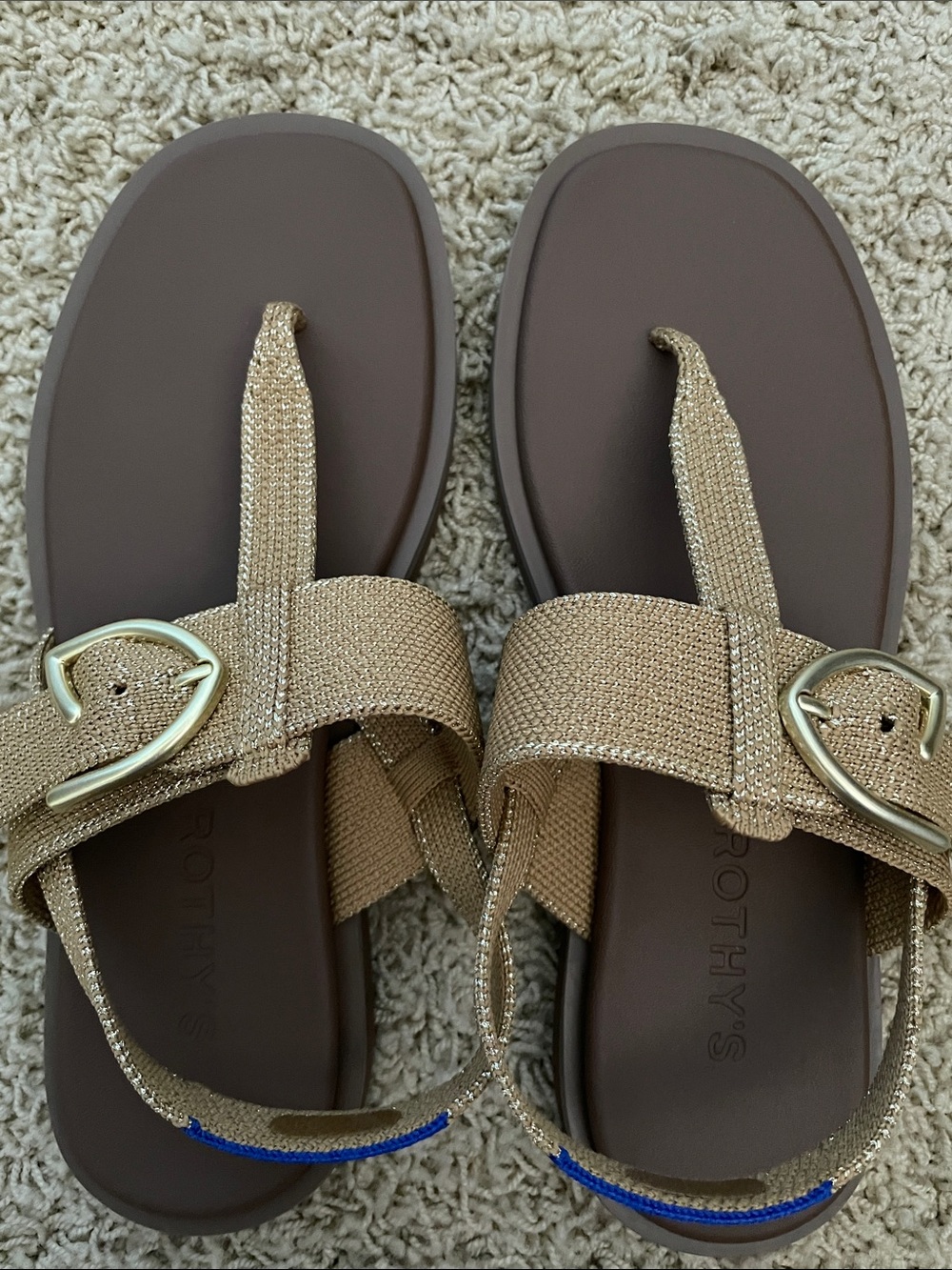 New in Box! Rothy’s T-Strap sandal - Picture 3 of 5